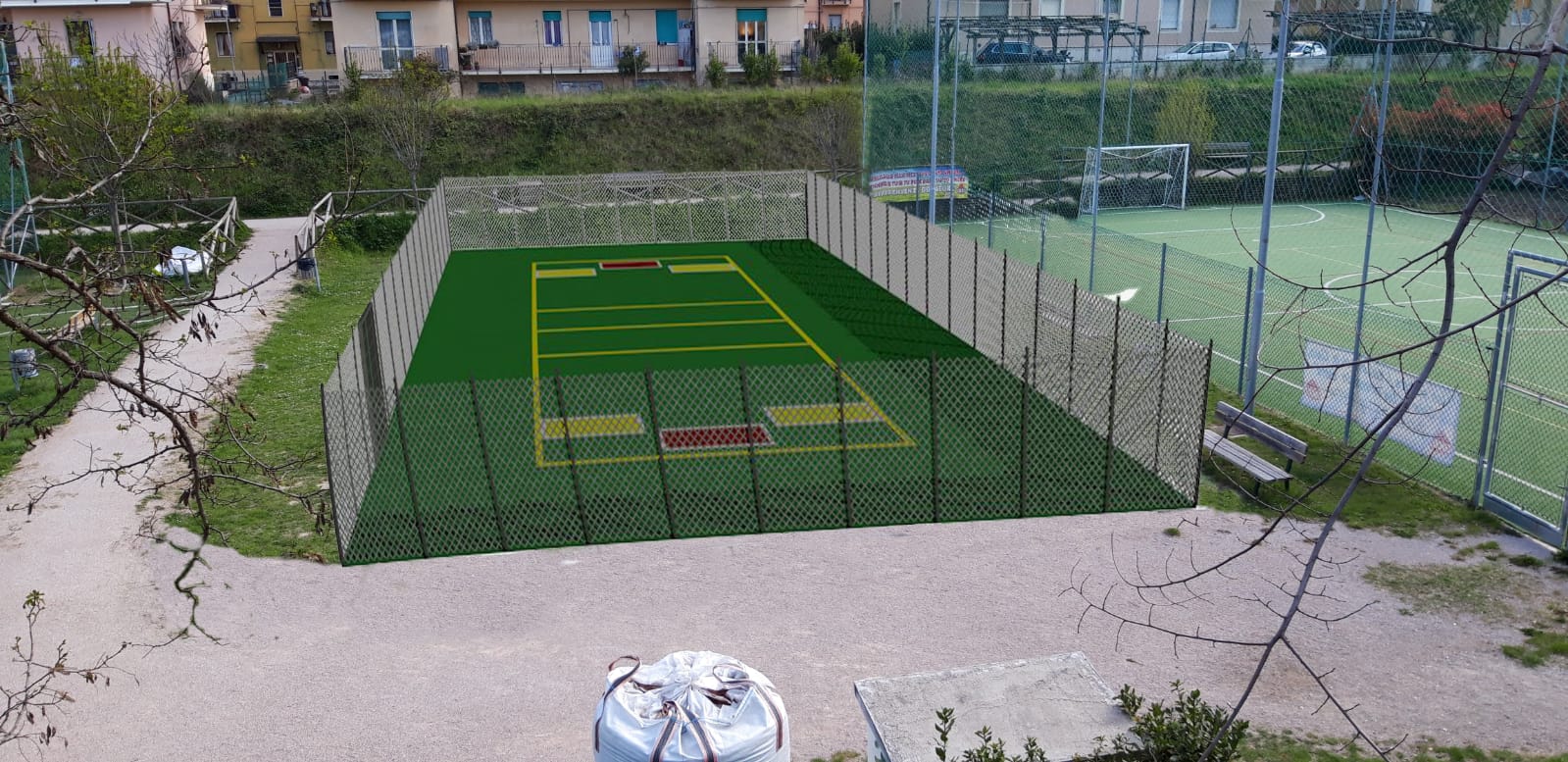 Un campo per giocare a torball <br> sarà la bella novità del Tirassegno