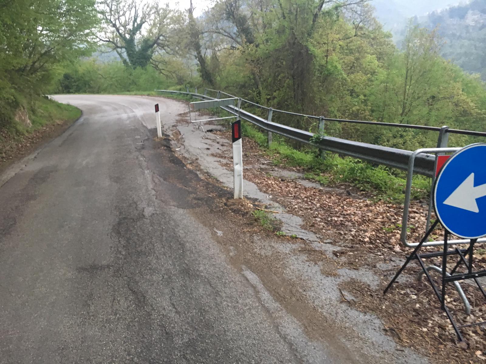 Strada per Valle Castellana, <br> il ponte resta ancora chiuso