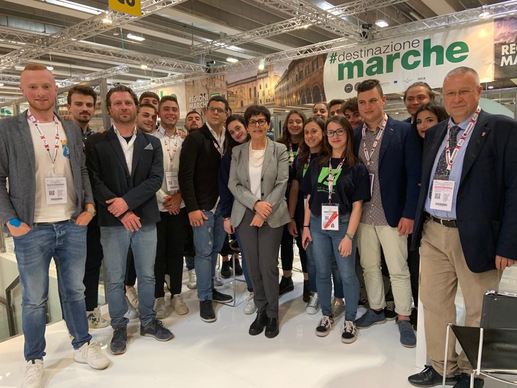 “Terra di Arquata”, <br> ecco il Pecorino di montagna <br> A Vinitaly la proposta <br> degli studenti dell’Ulpiani