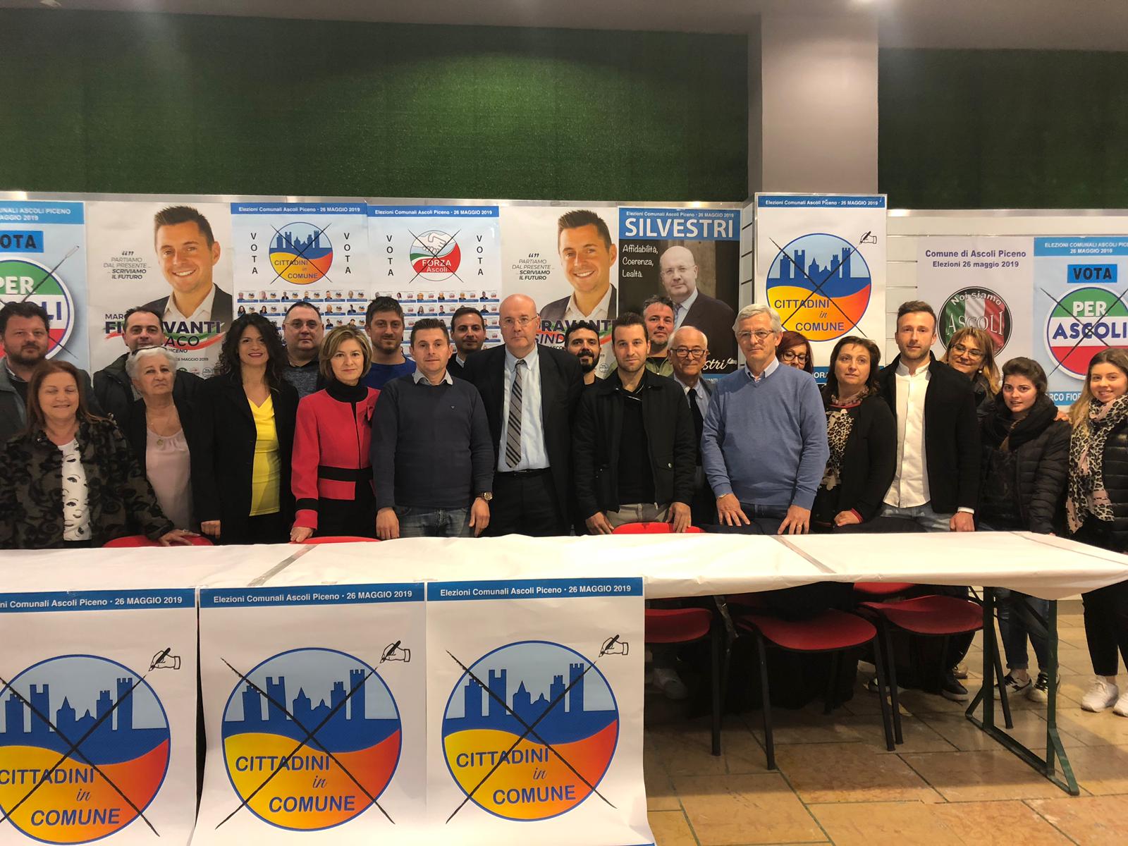 Silvestri, Fioravanti e “Cittadini in Comune”: <br> «Il nostro motto è affidabilità, coerenza e lealtà»