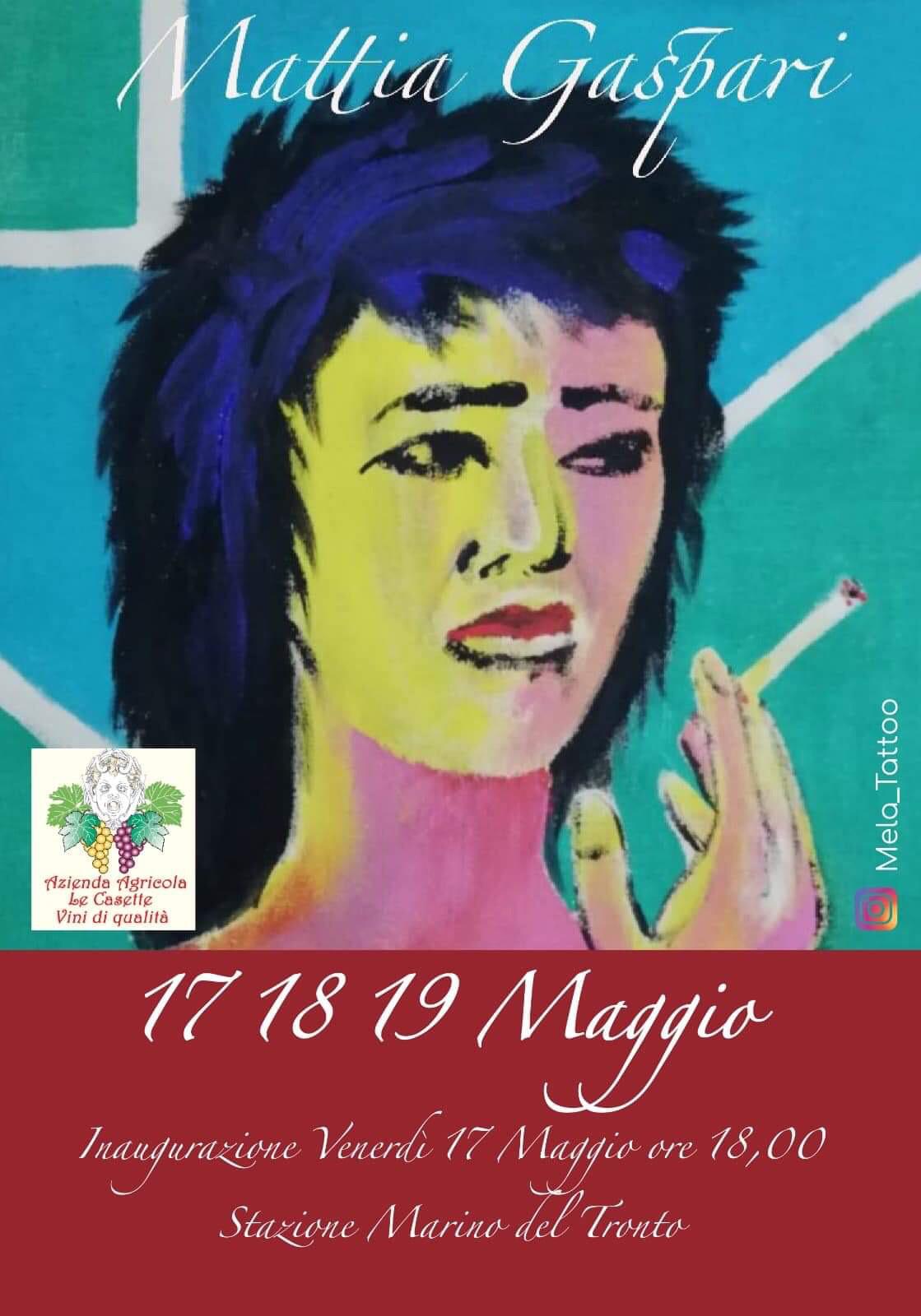 La stazione diventa <br> un luogo d’arte: <br> Gaspari espone a Marino