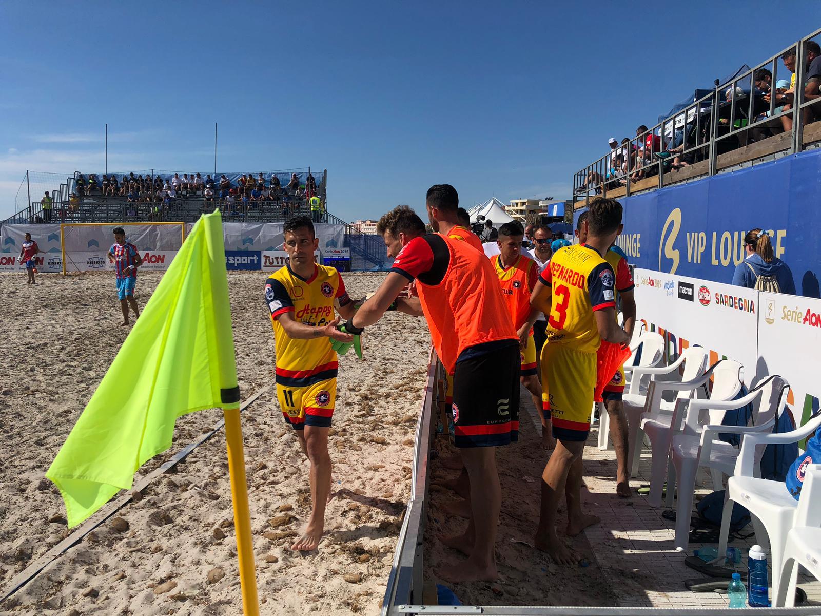 Coppa Italia, Happy Car Samb <br> perde contro Catania <br> ed esce ai quarti