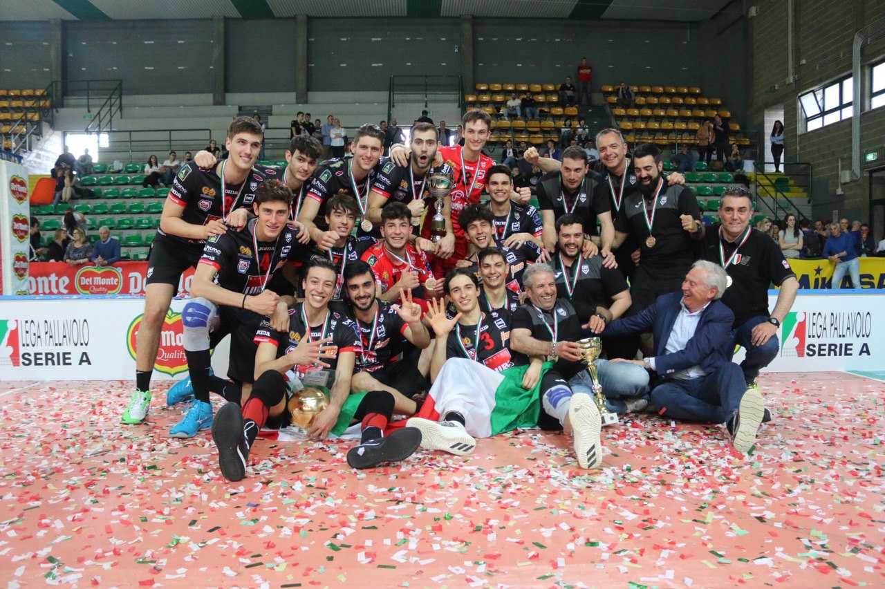Junior League, trionfo Lube <br> La Under 20 è campione d’Italia (Le foto)
