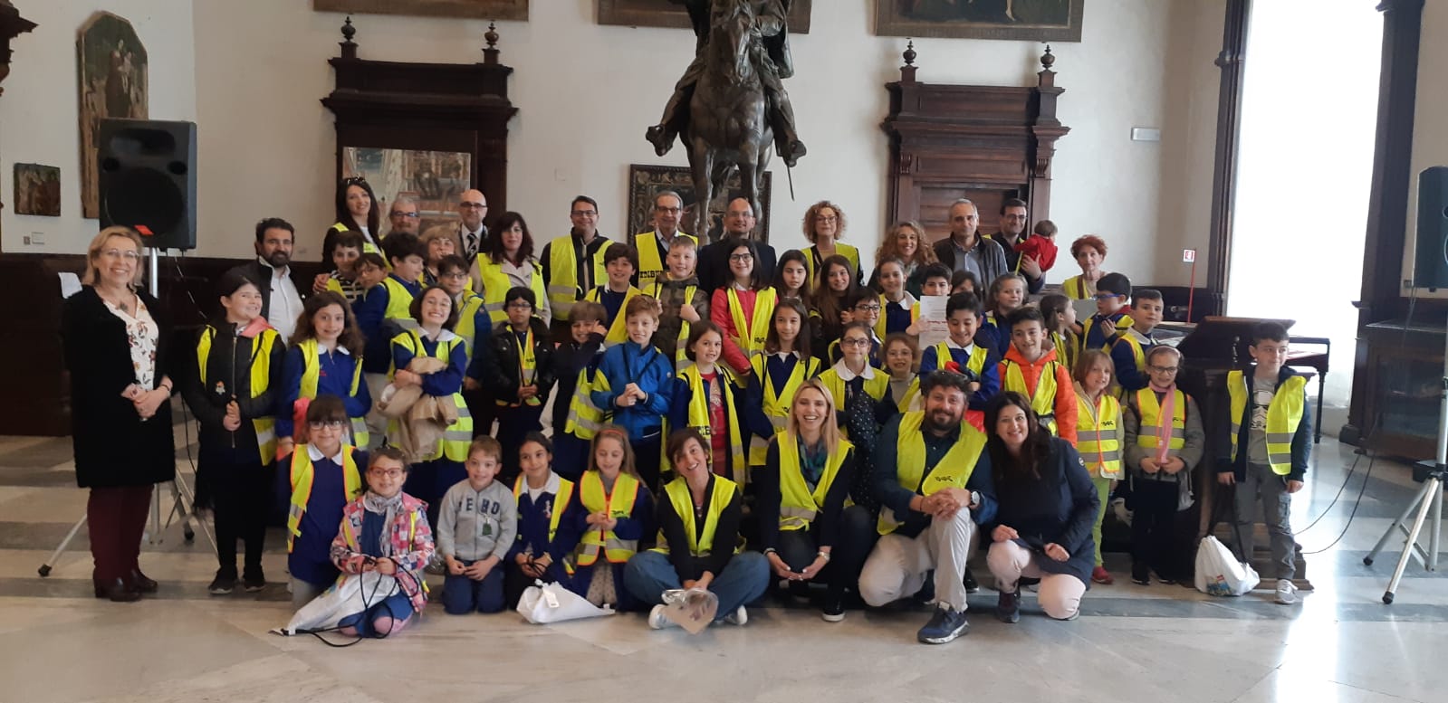 Piedibus, modalità dolce <br> e salute alla Malaspina