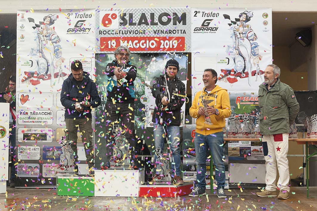 Slalom Roccafluvione-Venarotta: <br> vince di nuovo Filippetti <br> Ai posti d’onore Ricci e Gentili