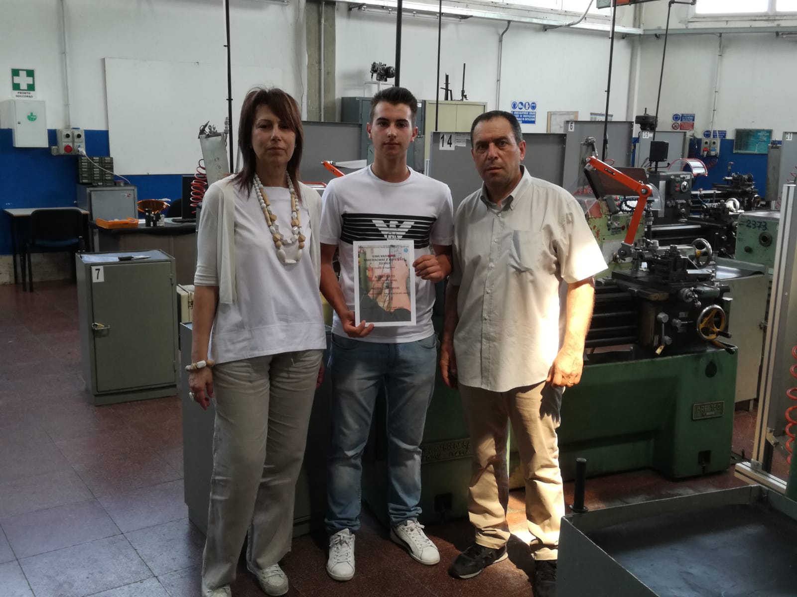 E’ di San Benedetto <br> il baby manutentore <br> più bravo d’Italia