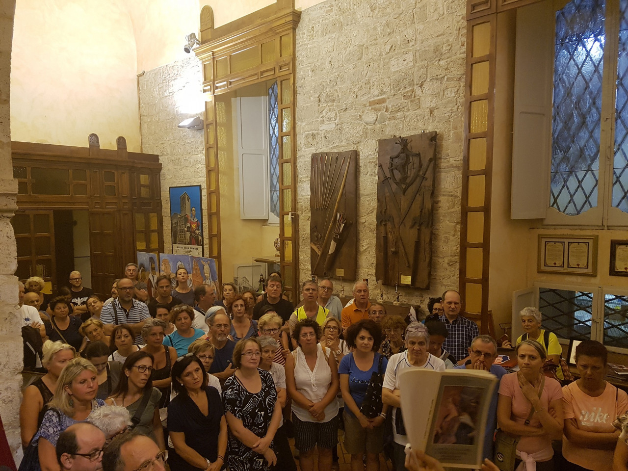 “Ascoli e la Quintana” <br> con una camminata <br> dell’Unione Sportiva Acli