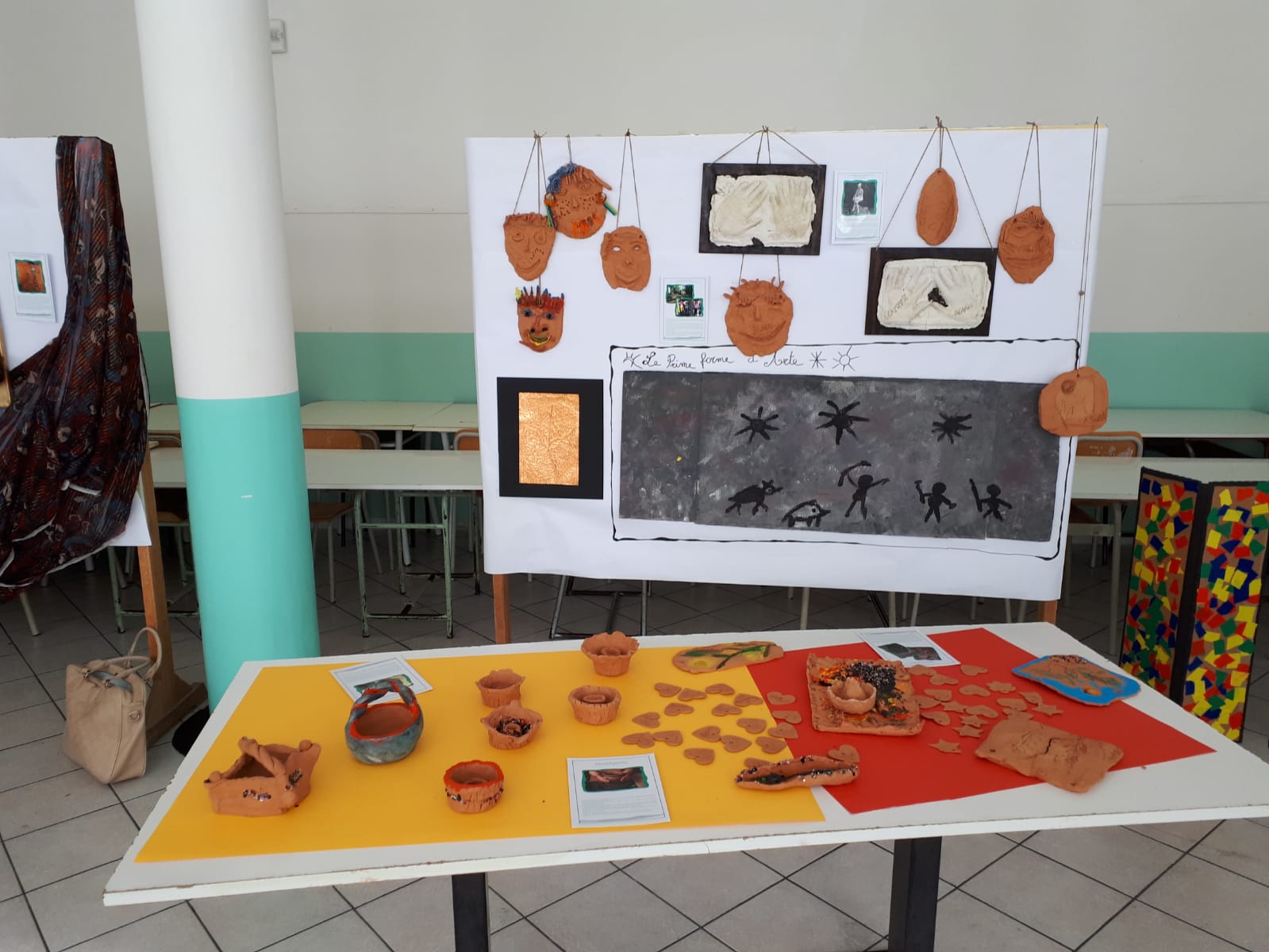 “Una scuola a regola d’arte”: <br> in mostra le opere <br> degli alunni