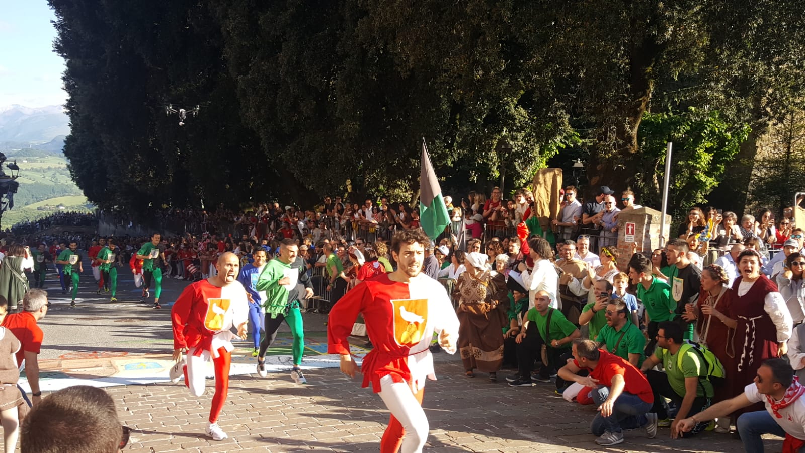 Corsa alla Spada, vince Grasselli: <br> festa per il Terziero di Sossanta <span> (Foto e video)