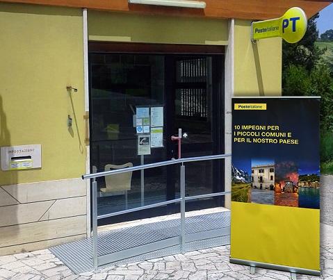 Un altro ufficio postale <br> senza più barriere architettoniche