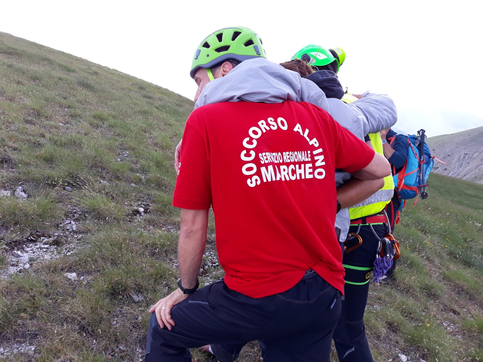 Altro escursionista ferito in montagna, <br> intervengono Soccorso Alpino e “Icaro” <br> <span> (Foto e Video)