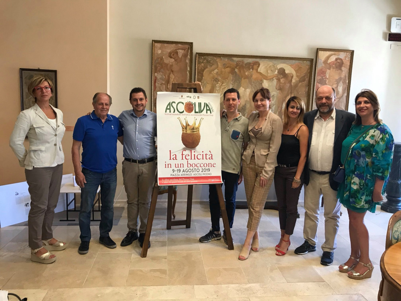 Ascoliva Festival, Fioravanti: <br> «Abbiamo chiesto che la nostra oliva <br> sia patrimonio dell’umanità»