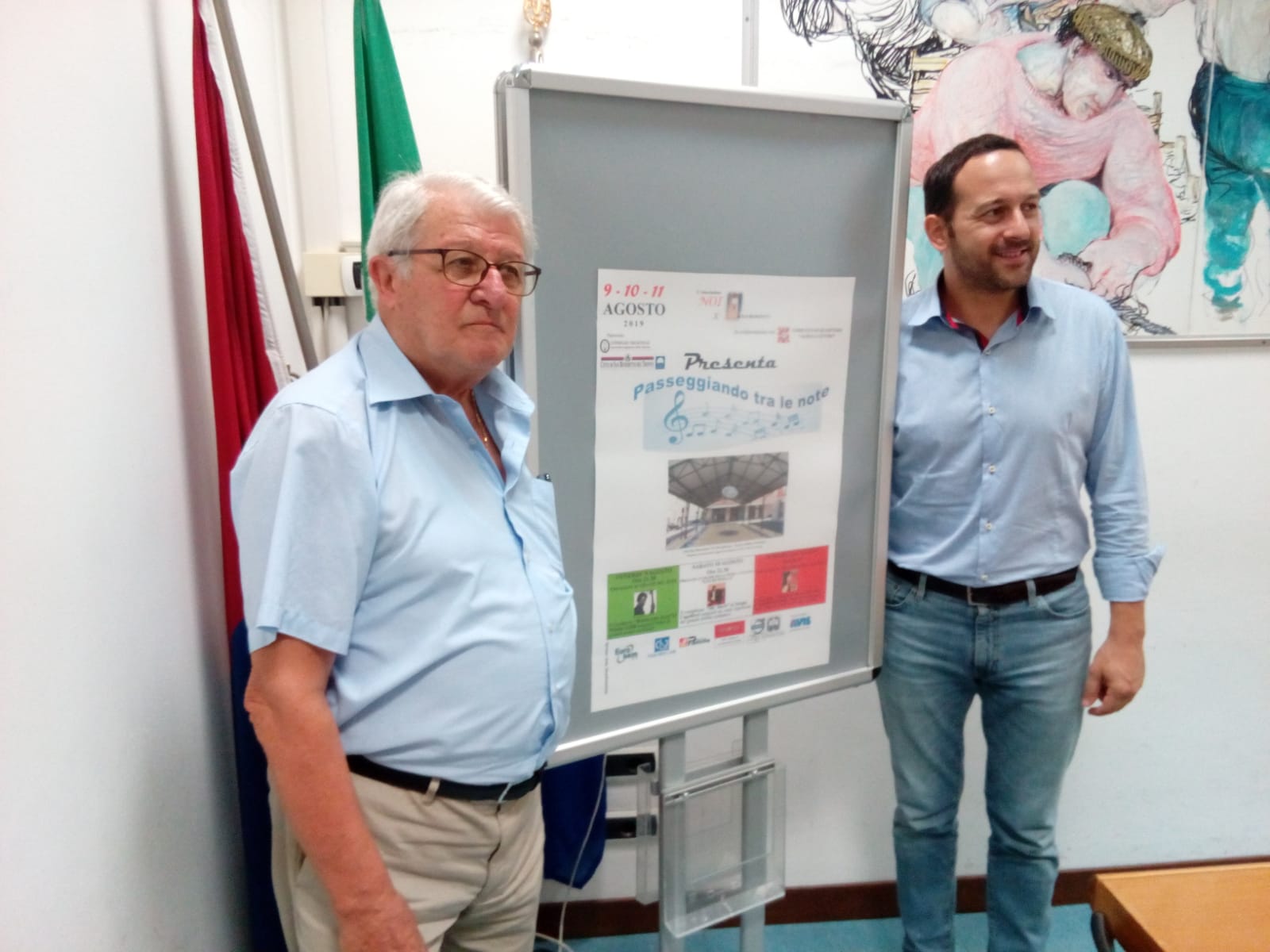 “Passeggiando tra le note”, <br> si rinnova l’appuntamento <br> in piazza Andrea Pazienza
