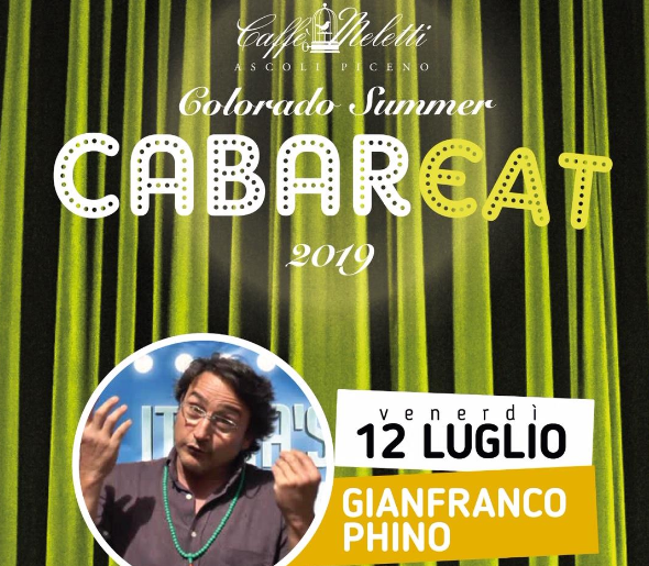 “Cabareat”, al Caffè Meletti <br> c’è Gianfranco Phino