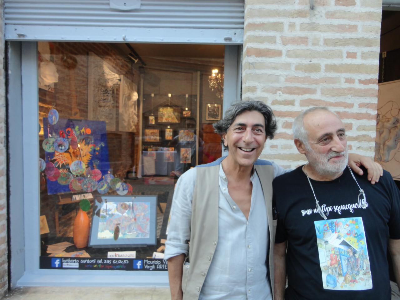 Con “Zerowatt” <br> torna a esporre <br> Maurizio Virgili