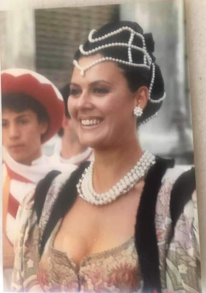 L’ addio <br> a Patrizia Mariani Trivisonne, <br> fu anche dama della Piazzarola