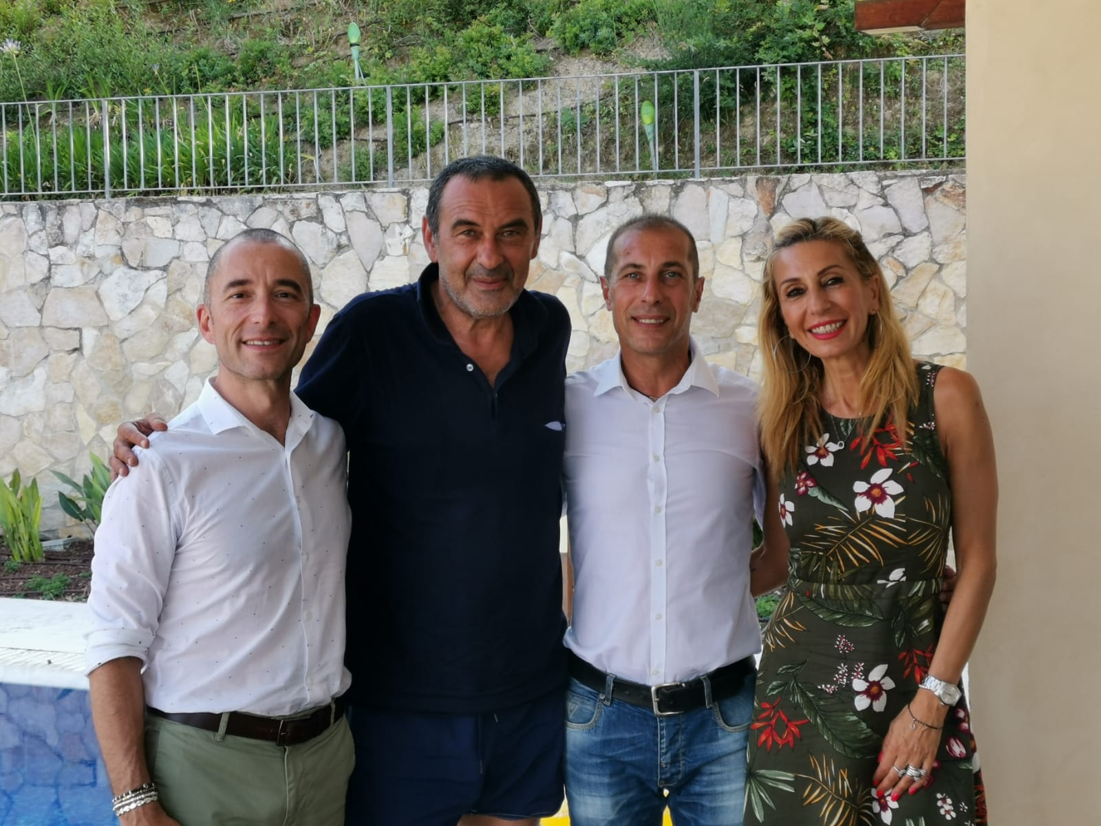 Mister Sarri incontra <br> gli amministratori: festa <br> e cittadinanza onoraria il prossimo anno
