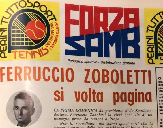 La morte di Zoboletti: <br> solidarietà dell’Ascoli Calcio <br> alla famiglia e alla Samb