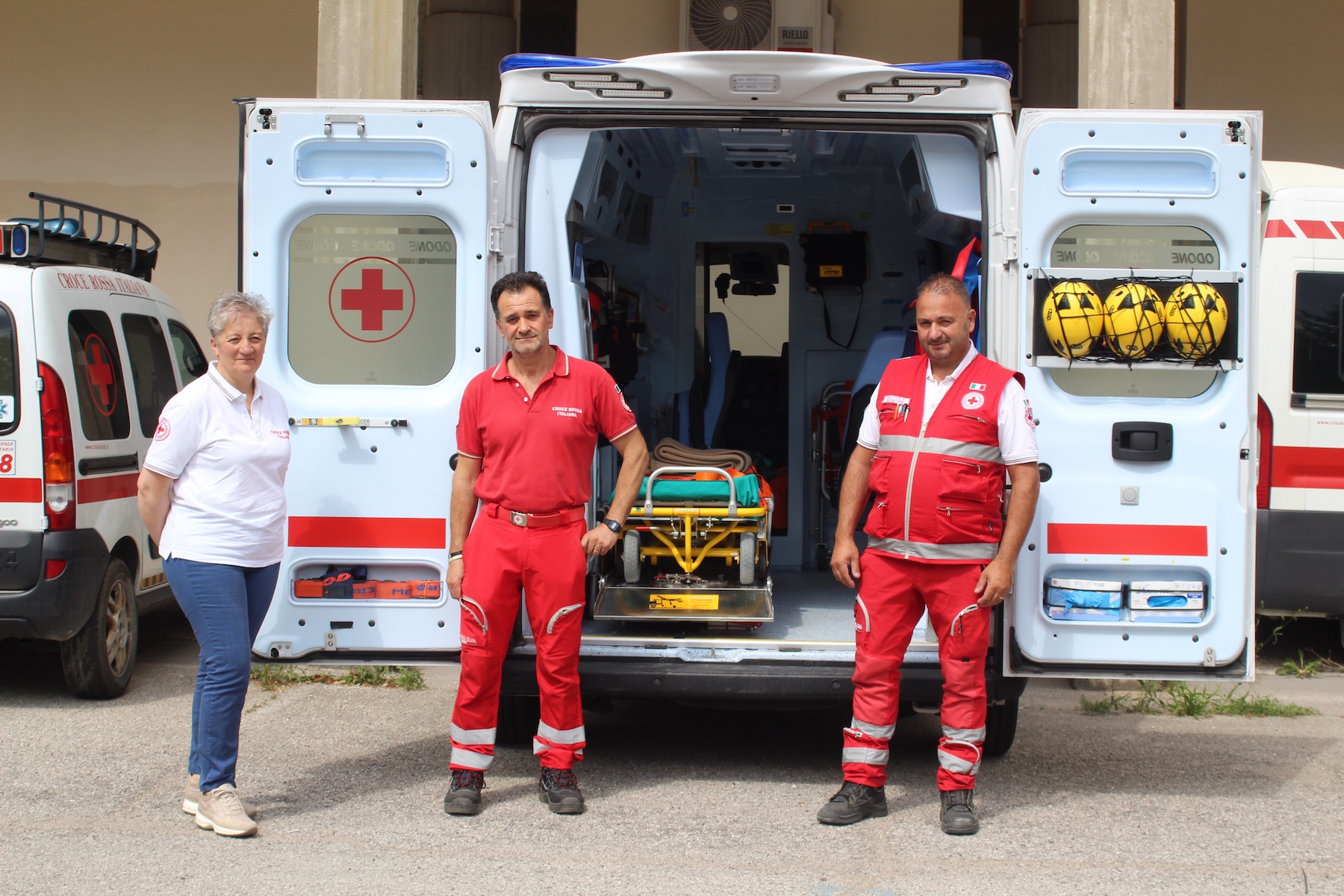 Croce Rossa Sibillini e una storia tra <br> due province, aspettando la nuova sede