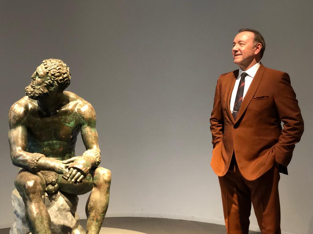 Kevin Spacey torna in scena <br> grazie al marchigiano Tinti: <br> «Gli ho scritto, mi ha risposto subito»