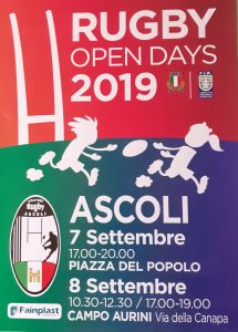 Amatori Rugby Ascoli, <br> doppio appuntamento <br> con l’Open Days (Video)