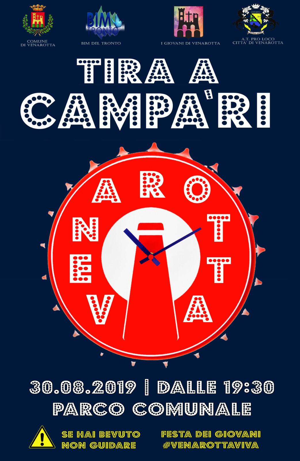 “Tira a Campà-ri”, festa al parco <br> con rassegna musicale e dj