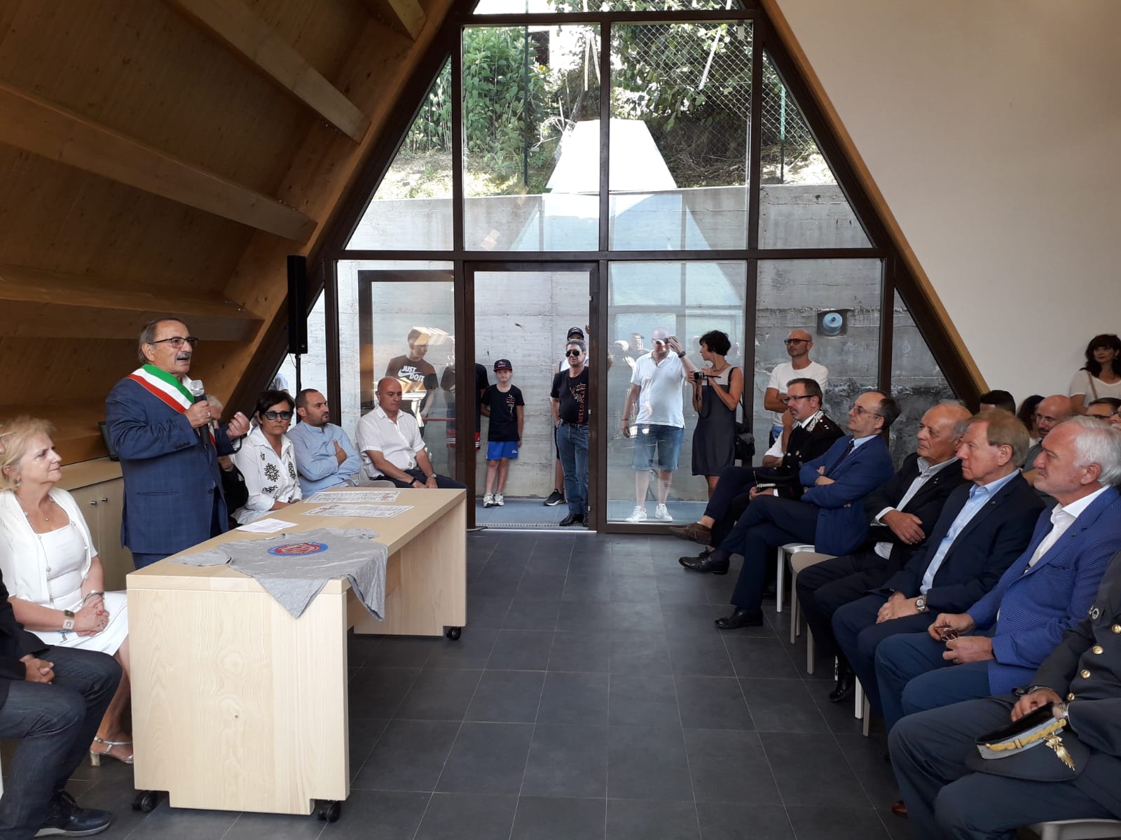 Benefattori da tutta Italia <br> per il nuovo centro polifunzionale <br> di Spelonga
