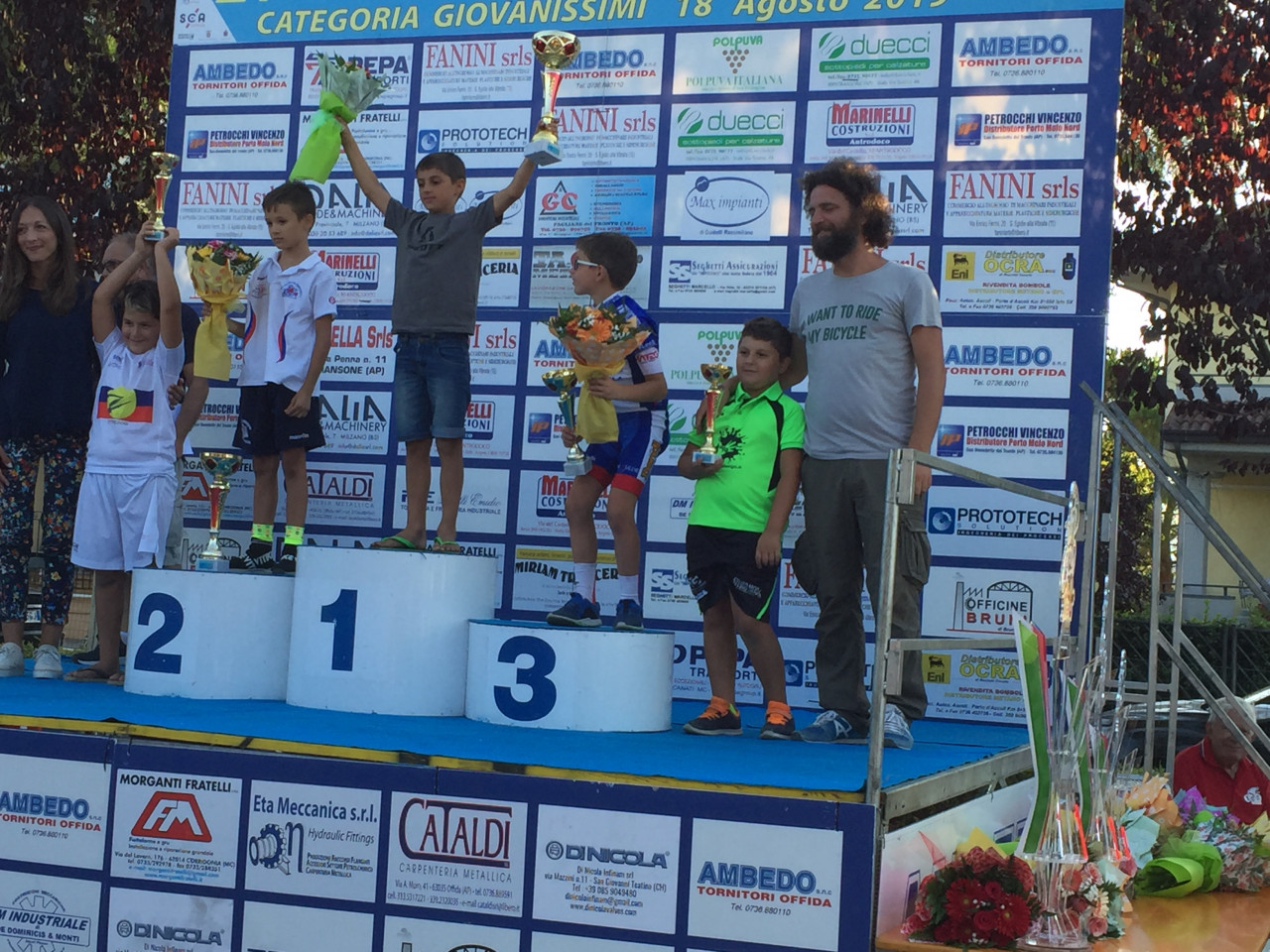 Oltre 60 mini ciclisti <br> al “Trofeo Miriam”
