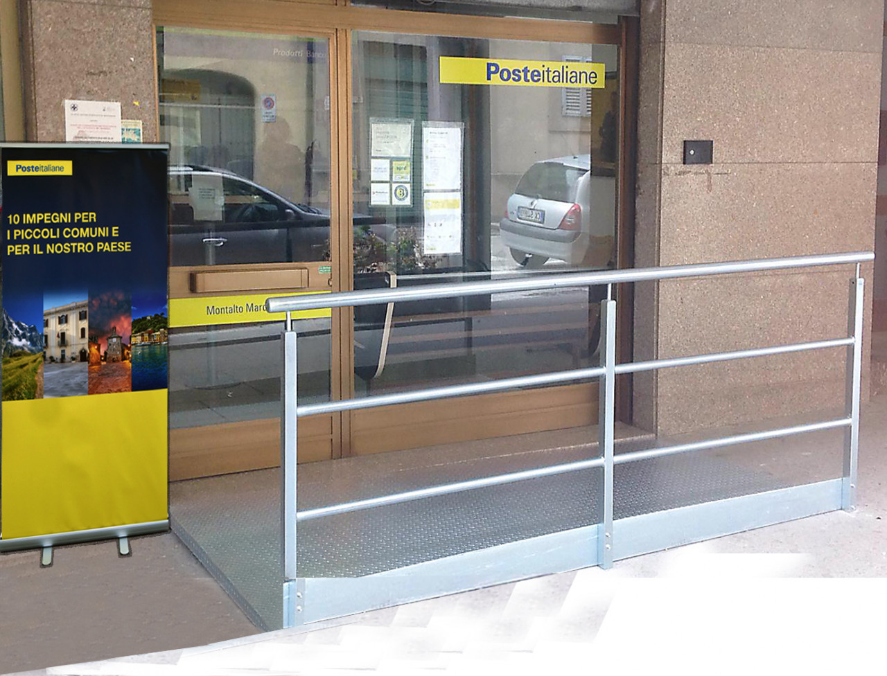 Poste Italiane al lavoro <br> per i piccoli Comuni del Piceno