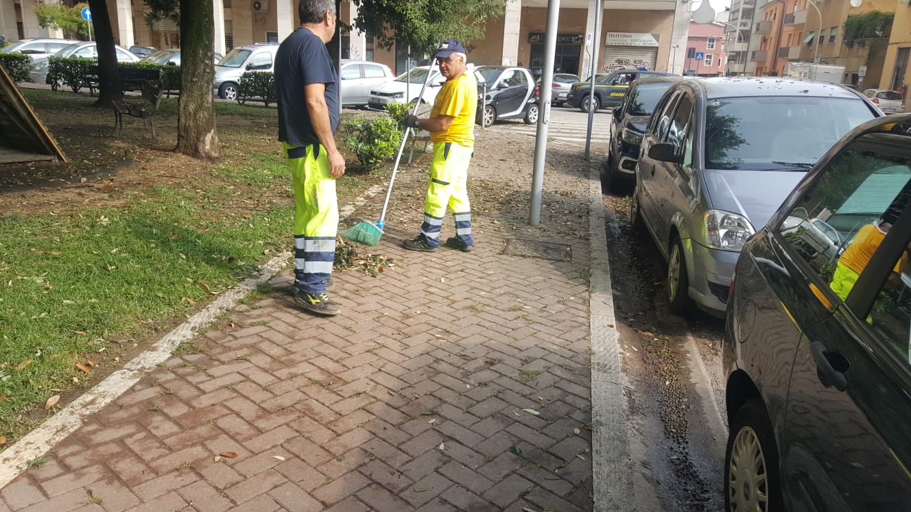 Dopo il maltempo si lavora <br> per tornare alla normalità