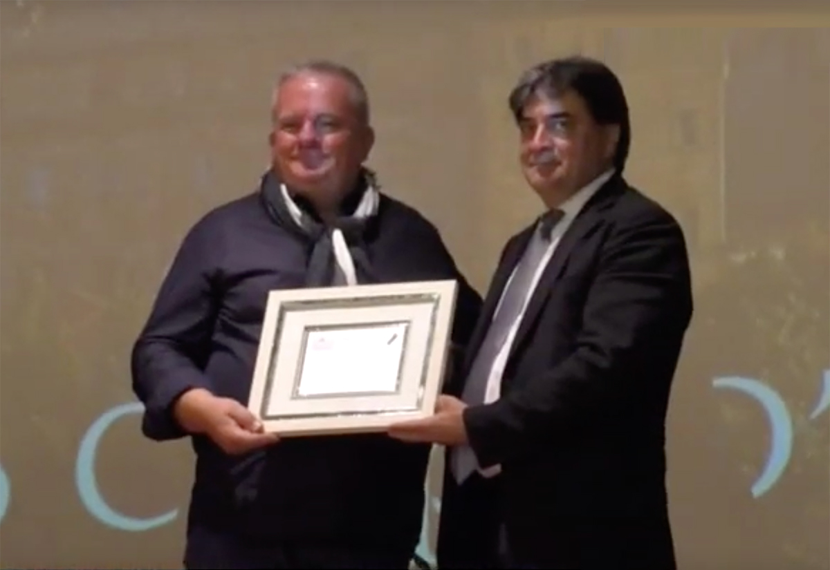 Il “Coppo d’Oro 2019” <br> al professor Sauro Vittori, <br> Valentina Vezzali <br> e Barbara Capponi