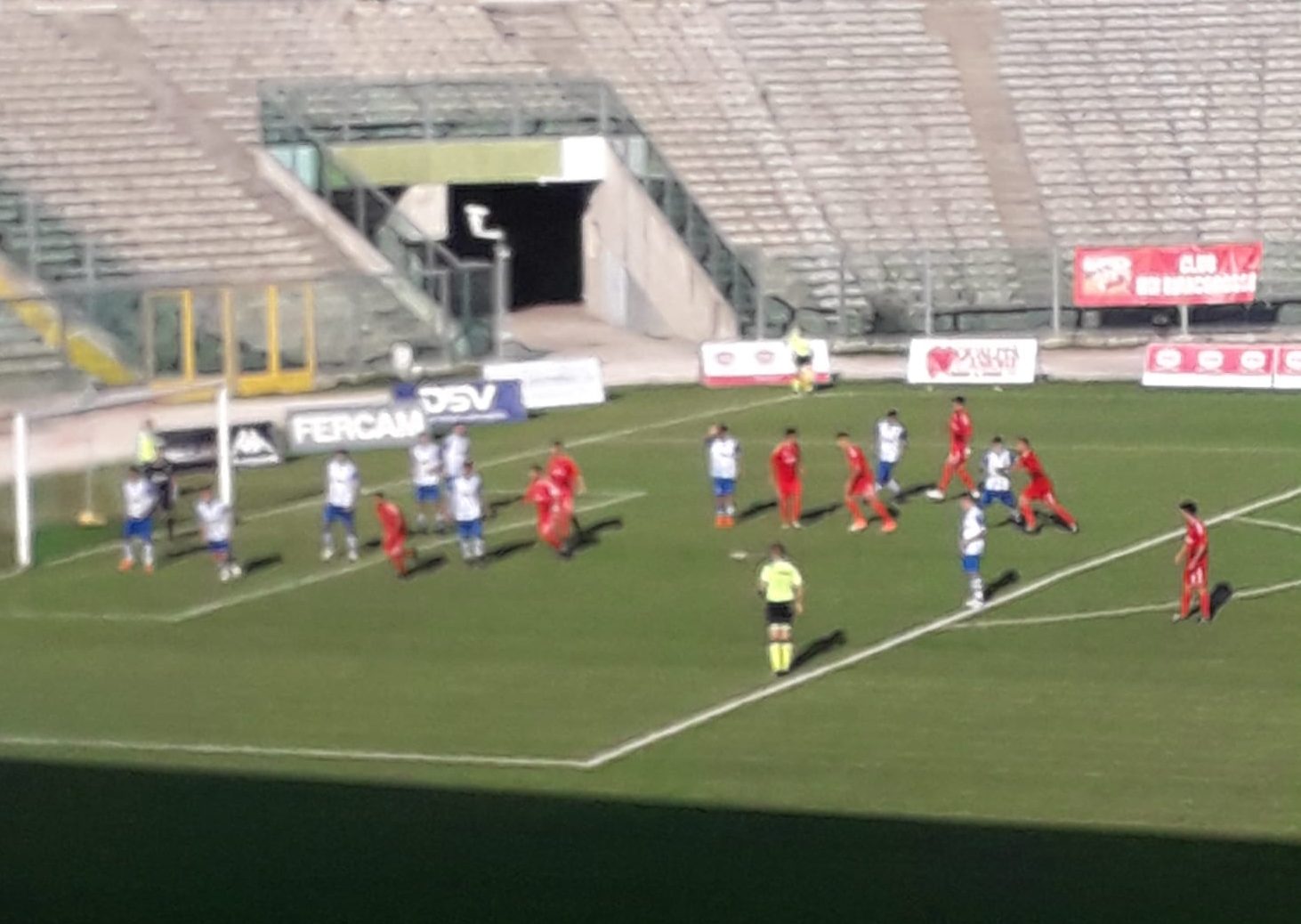 L’Anconitana non graffia, <br> e il Grottammare strappa <br> un buon punto: 0-0