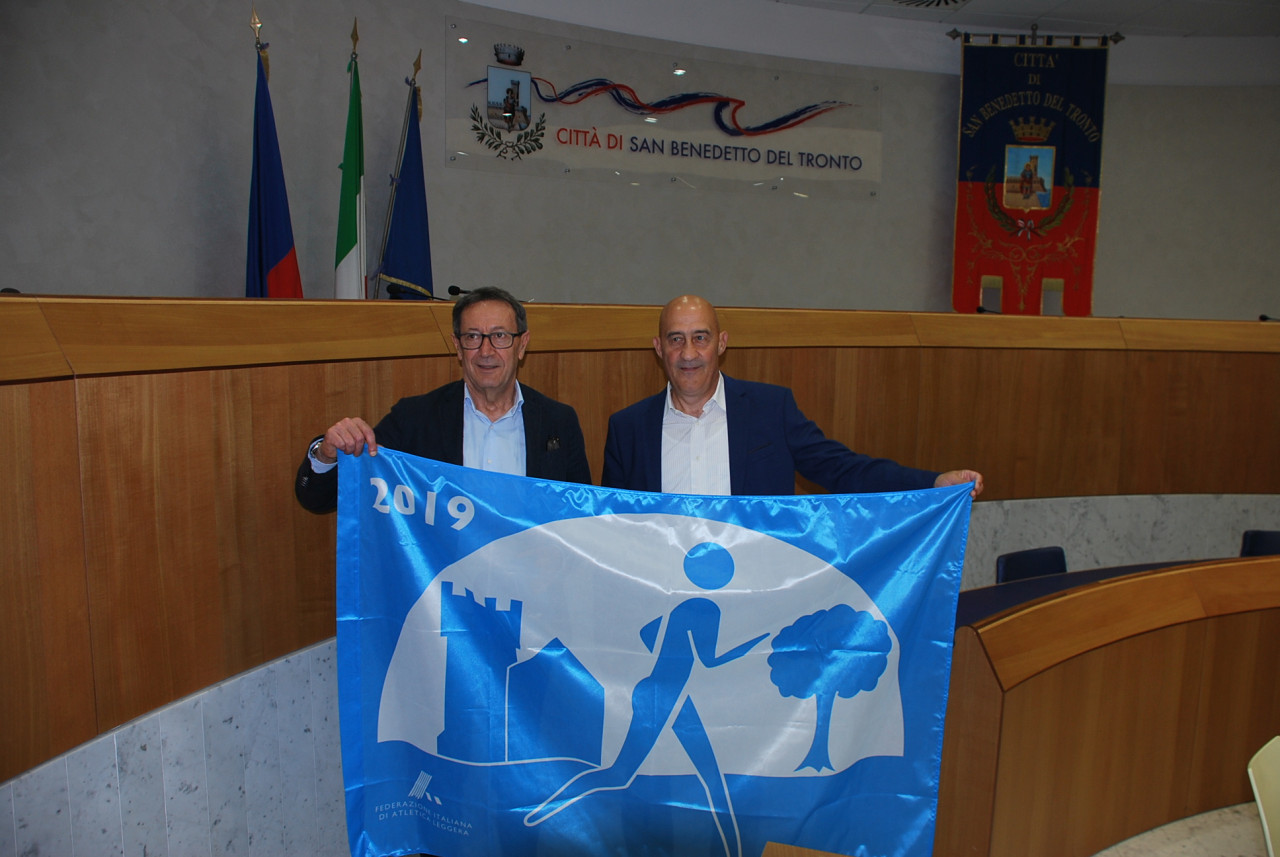 Promozione della corsa e del cammino, <br> arriva la “Bandiera Azzurra”