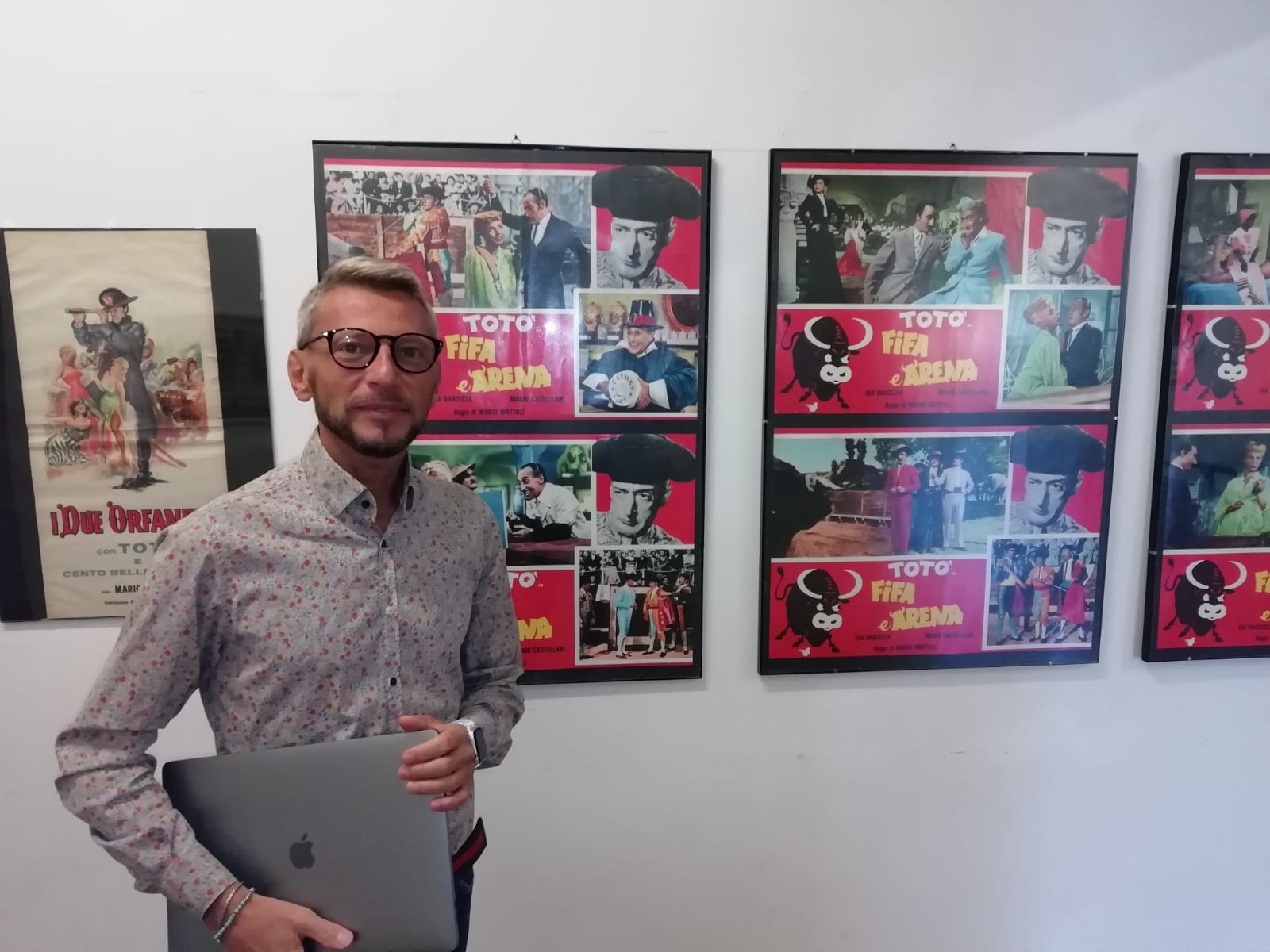 La storia del cinema <br> in mostra al Liceo Licini <br> <span> (Tutte le foto)