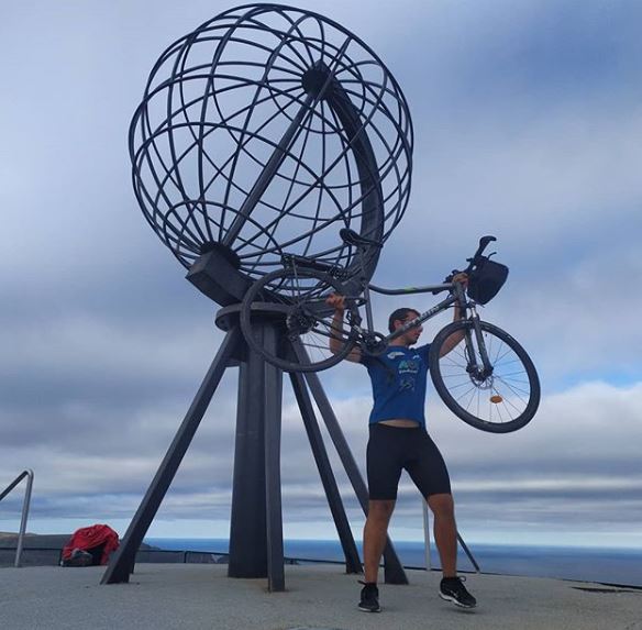 Una pedalata lunga 46 giorni: <br> in bici da Ancona a Capo Nord