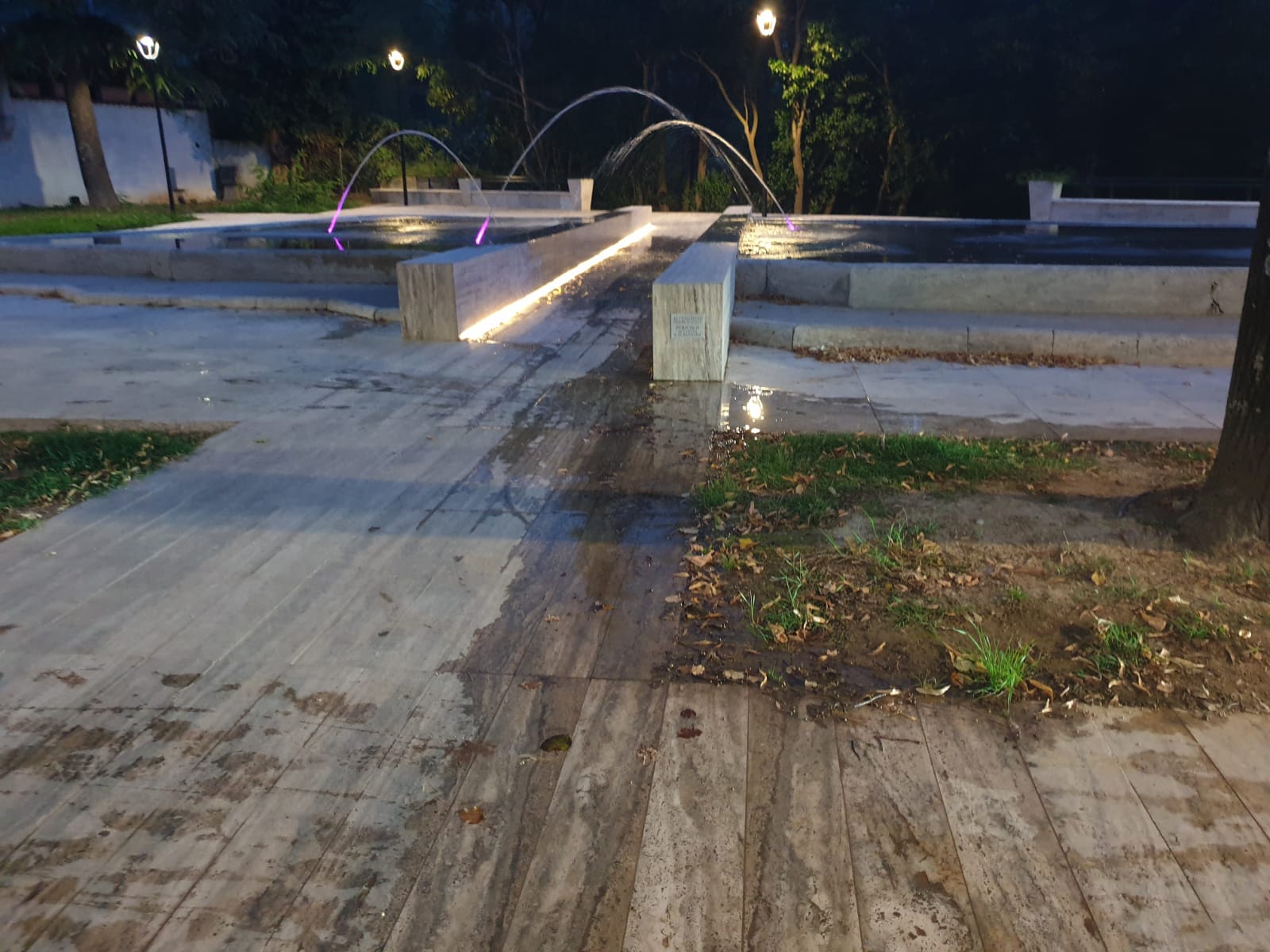 La fontana del Jolly, <br> una questione di mira
