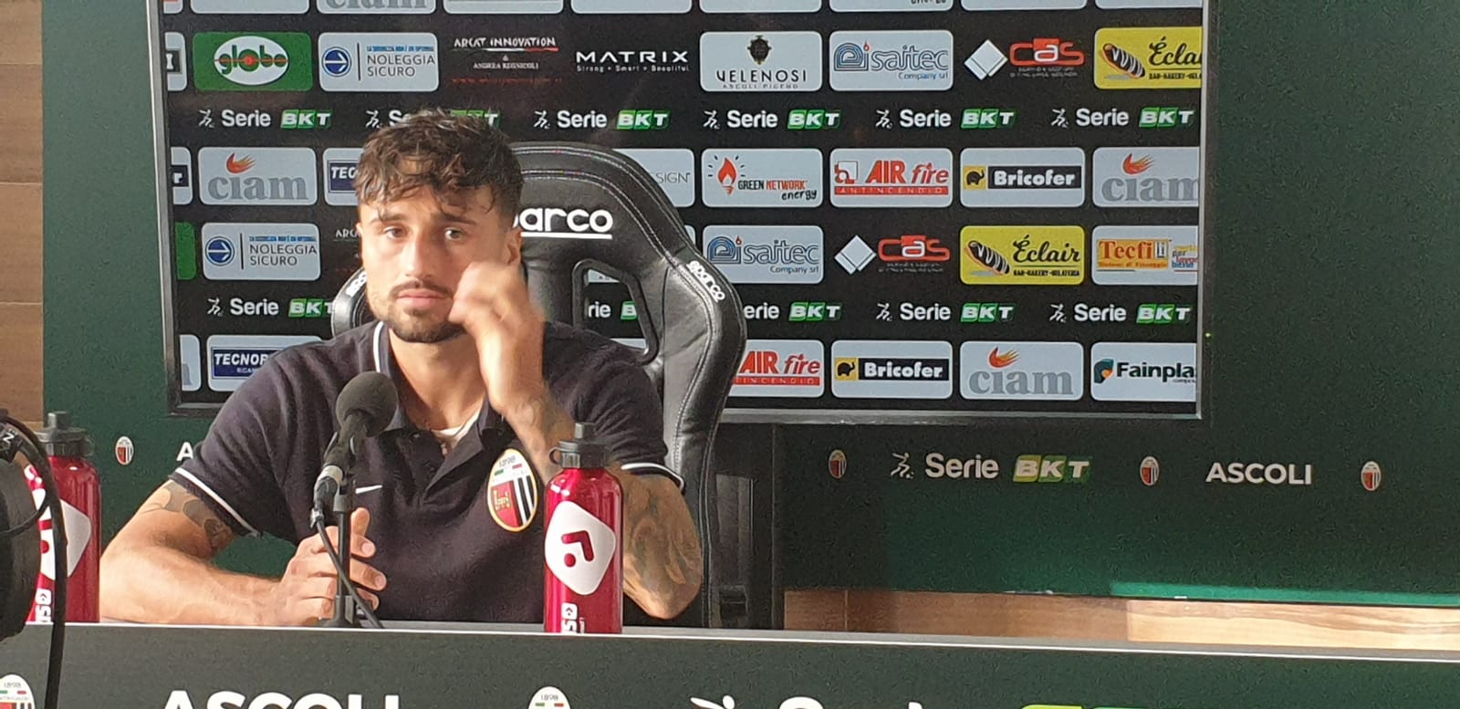 Gerbo: «Dobbiamo essere <br> più cinici» <br> Chaija: «Ho la fiducia del mister»