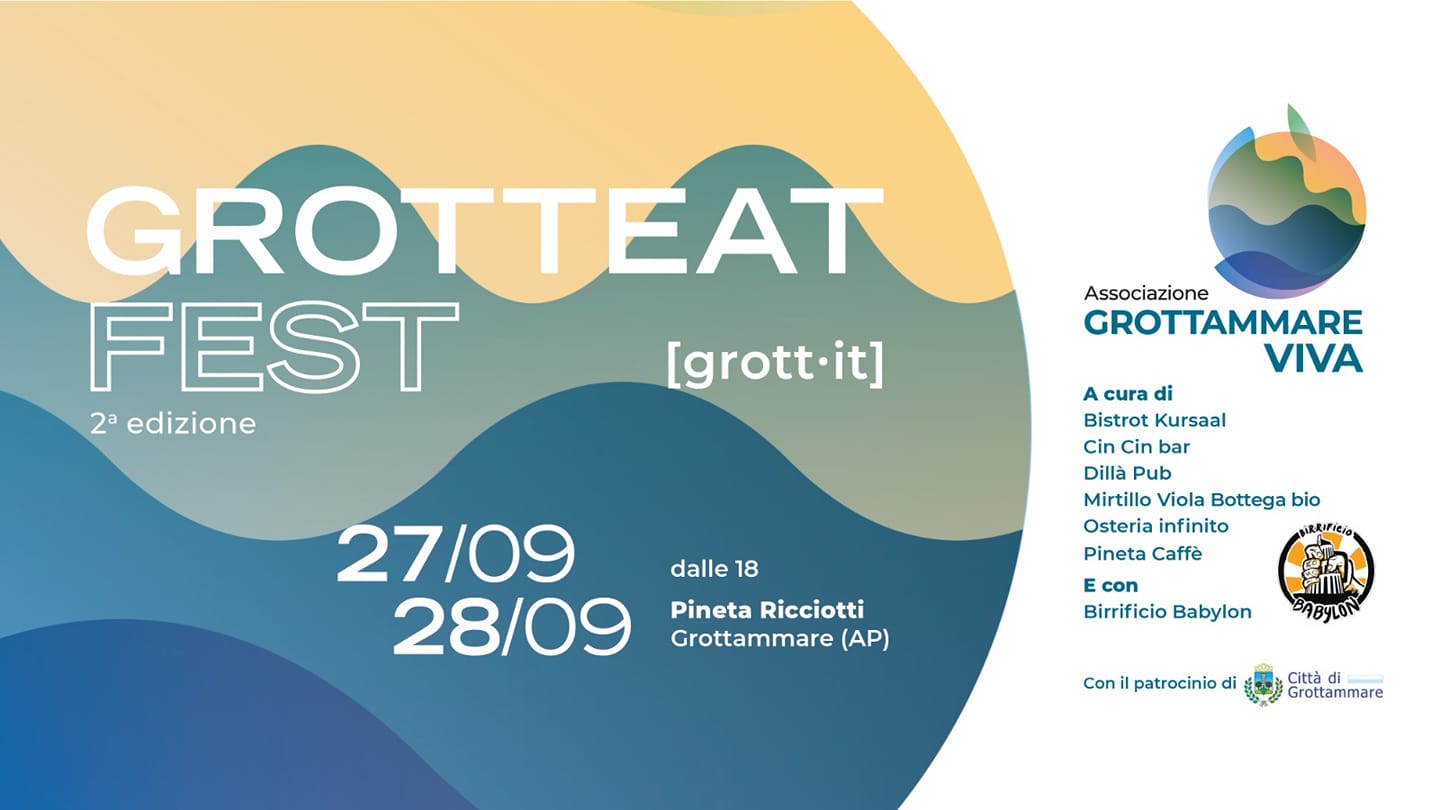 “Grotteat Fest”, <br> gastronomia e musica <br> per la fine dell’estate