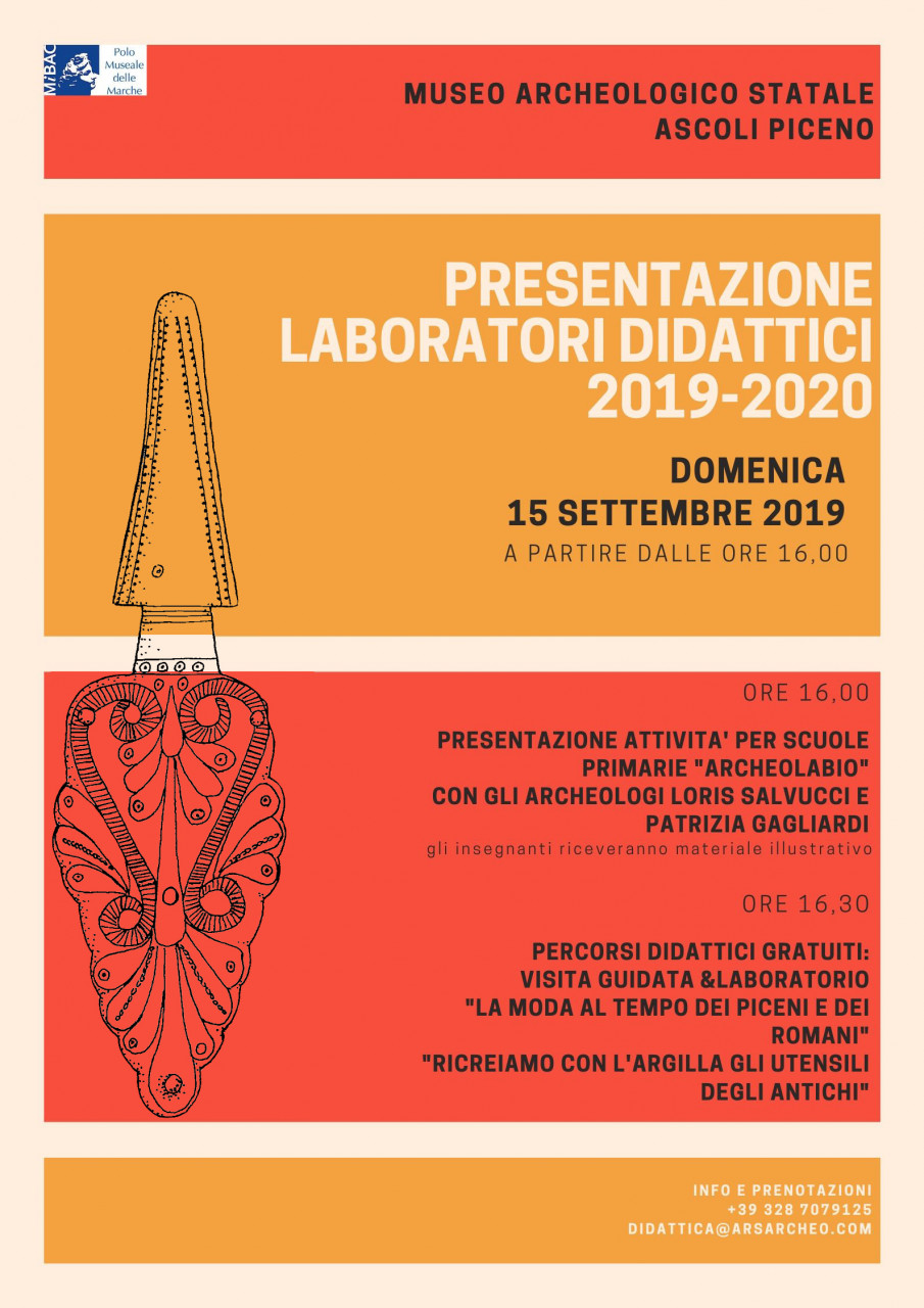 Nuova stagione <br> di laboratori didattici <br> per i bambini al museo