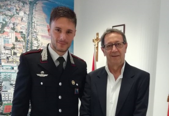 Il tenente Masciarelli <br> va a Civitavecchia, <br> comanderà il Nucleo Radiomobile