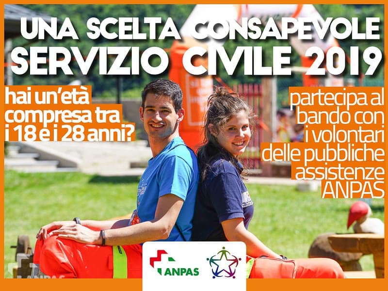 Servizio Civile Universale <br> con la Croce Verde, <br> ci sono 14 posti