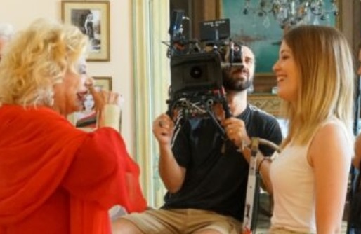 L’attrice ascolana Iole Mazzone <br> alla “Festa del Cinema di Roma” <br> Sandra Milo: «E’ un talento naturale»
