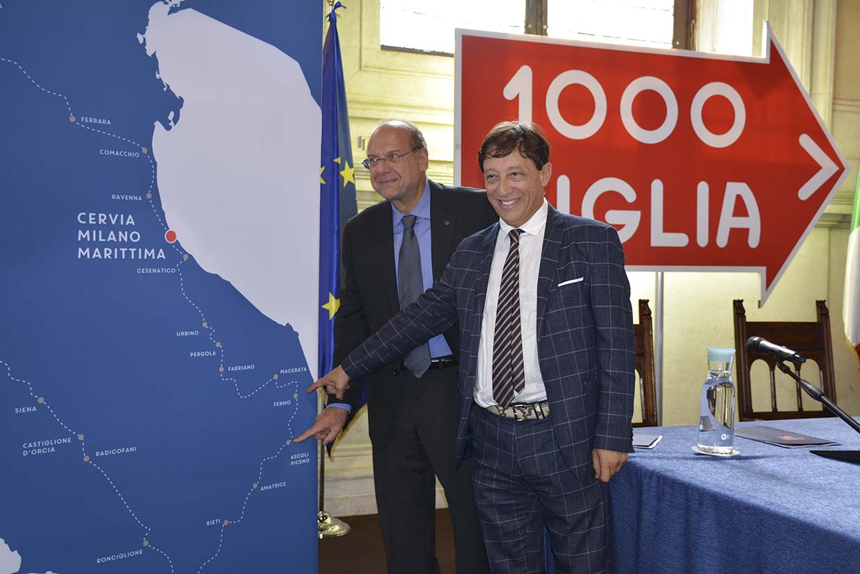 Mille Miglia di nuovo ad Ascoli, <br> un passaggio anche ad Arquata