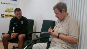Ascoli, Ninkovic si scusa: <br> «Ero arrabbiato con me stesso <br> perché avevo giocato male» <span> (Il video) Ascoli, Ninkovic si scusa: <br> «Ero arrabbiato con me stesso <br> perché avevo giocato male» <span> (Il video)