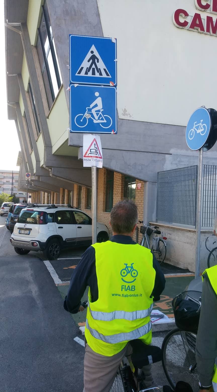 Gli Amici della Bicicletta: <br> «Delusi dalla nuova pista ciclabile»