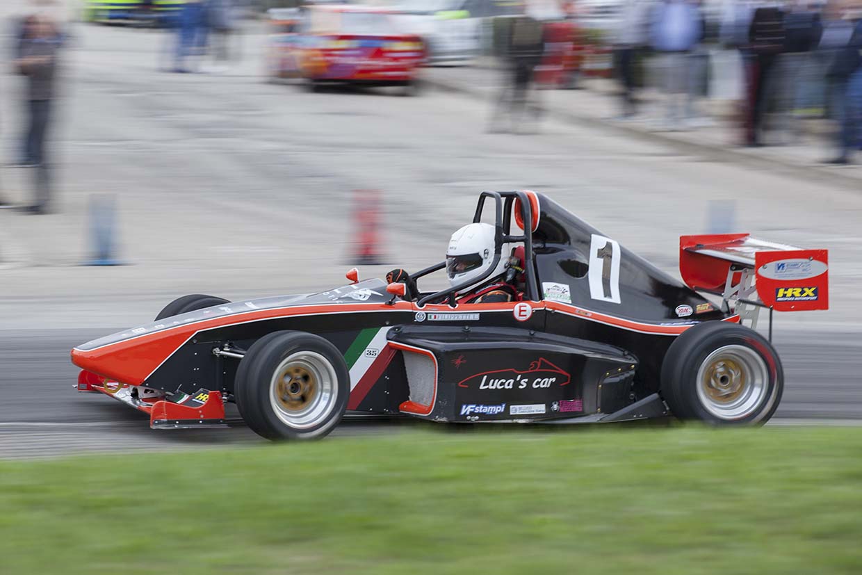 Filippetti cala il tris <br> e fa suo il Formula Challenge <br> “Città di Spinetoli”