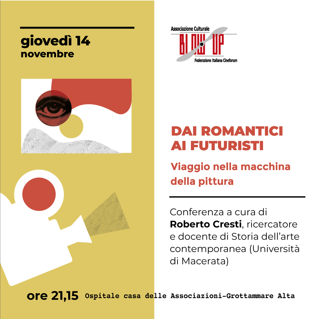 “Dai Romantici ai Futuristi”, <br> conferenza all’Ospitale “Dai Romantici ai Futuristi”, <br> conferenza all’Ospitale