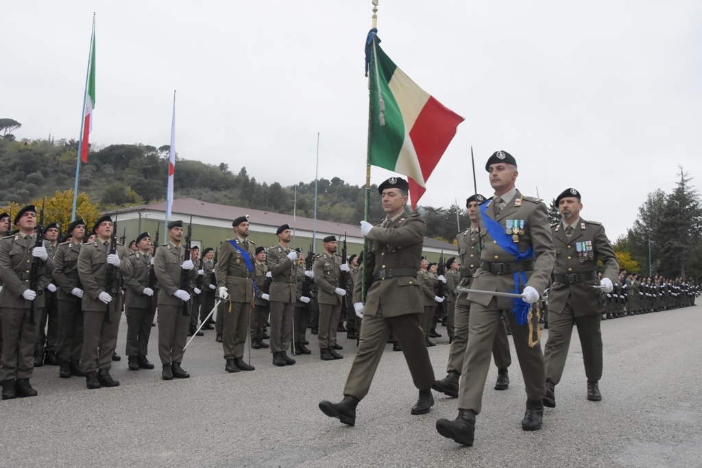 “Lo giuro!” gridato <br> da 381 volontari <br> al 235° Reggimento Piceno