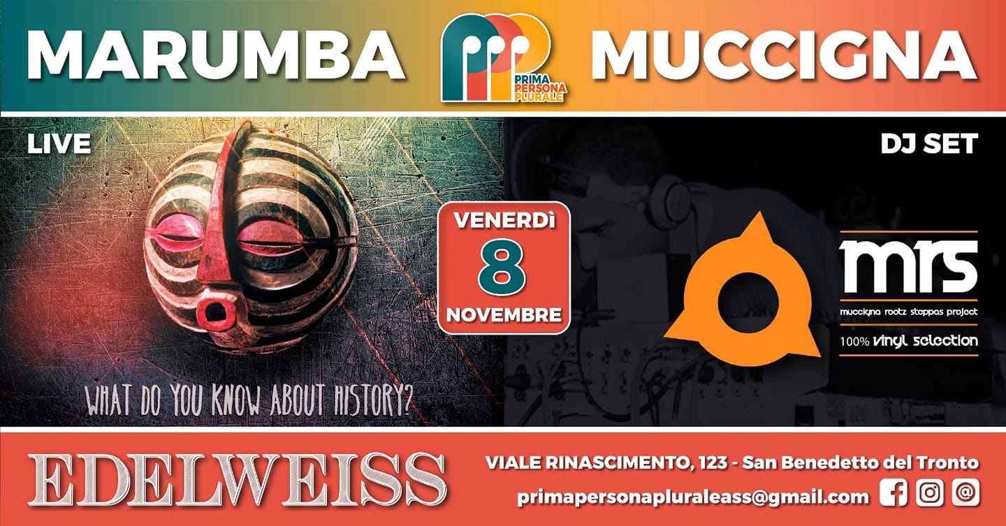 Marumba, il cantante marchigiano <br> venerdì sera all’Edelweiss