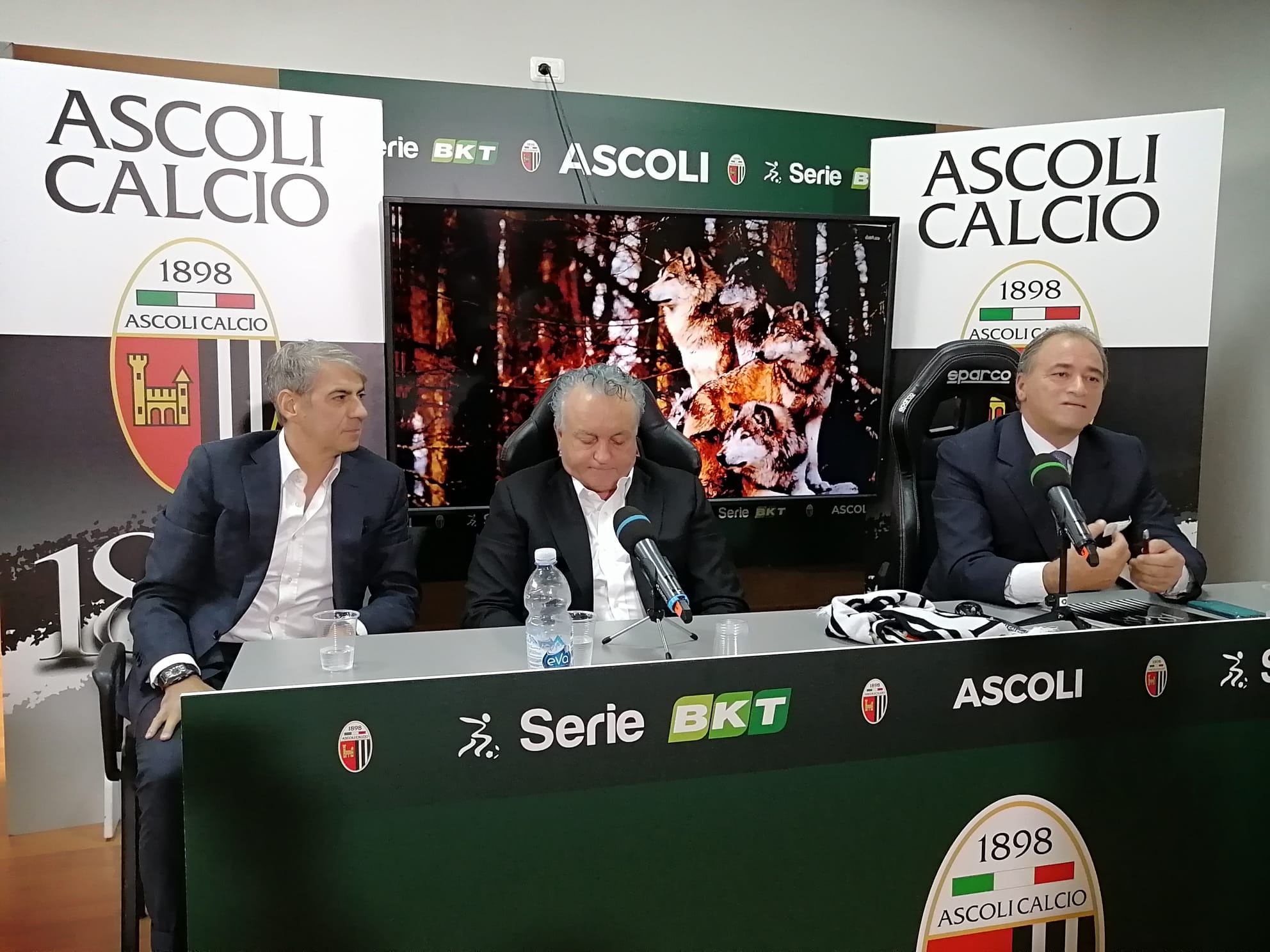 Ascoli, il patron Pulcinelli: <br> «Rinforzi a gennaio? <br> Abbiamo già due squadre di B»